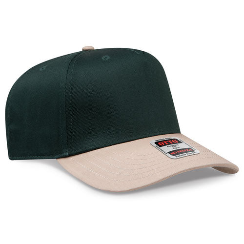OTTO CAP 31-069 - 5 Panel Mid Profile Baseball Cap