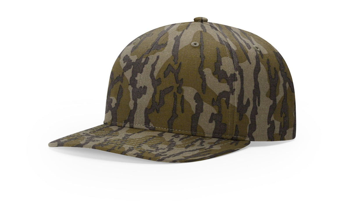 Richardson 312P Printed Casual Twill Cap – Mid Pro 6-Panel Adjustable Hat