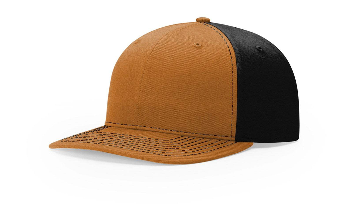 Richardson 312 Solid Twill Trucker Hat – Structured 6-Panel Mesh-Back Snapback Cap