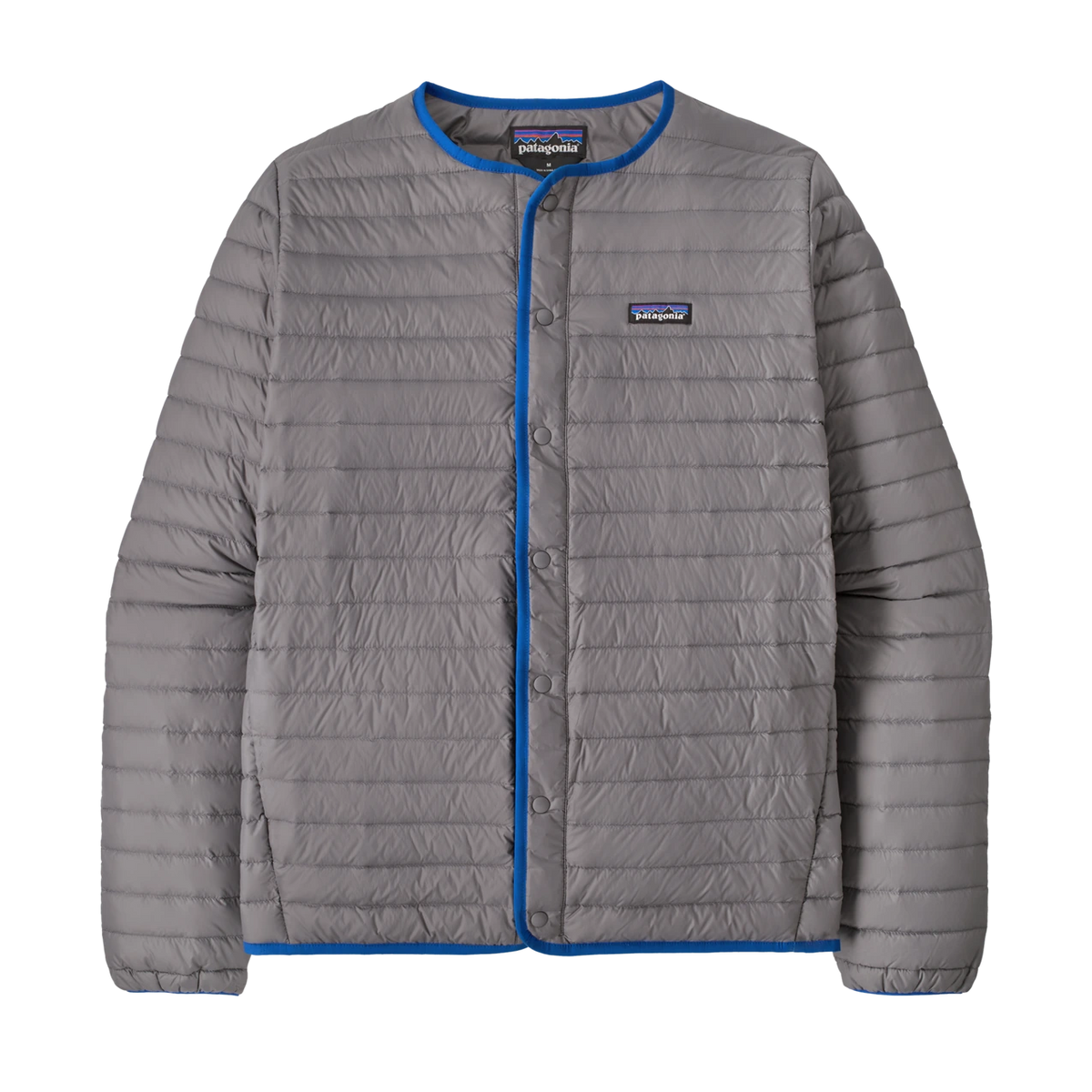 Patagonia Lightweight Down Sweater Cardigan - NOBLE GREY