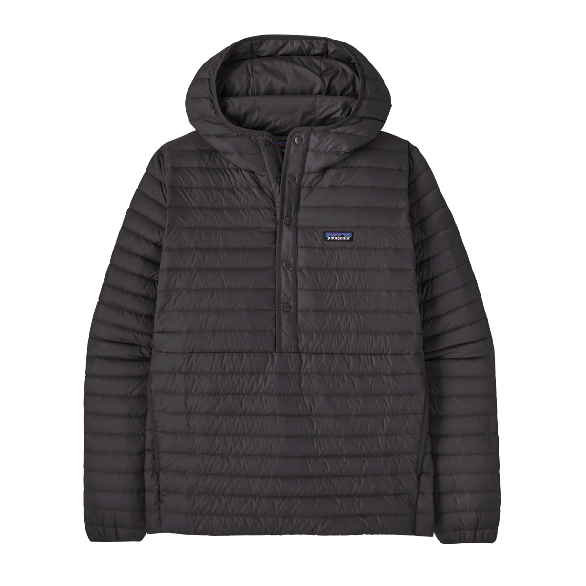 Patagonia Lightweight Down Sweater Pullover - BLACK