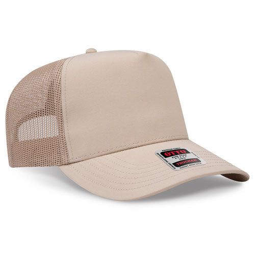 OTTO CAP 32-285 - 5 Panel Mid Profile Mesh Back Trucker Hat