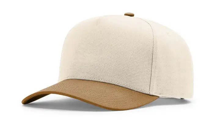 Richardson 323FPC Champ Solid Full Fabric 5-Panel Hat with Softsnap Adjustable Backstrap