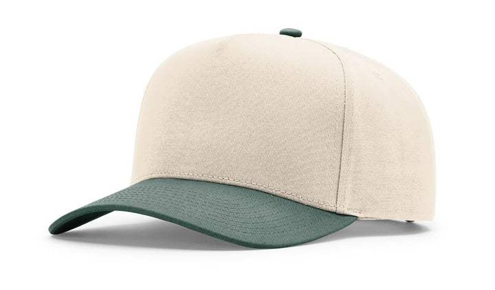 Richardson 323FPC Champ Solid Full Fabric 5-Panel Hat with Softsnap Adjustable Backstrap