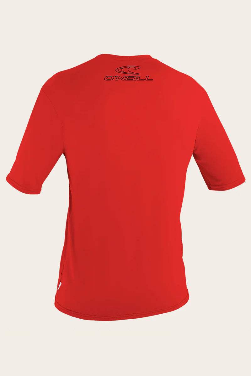 O'Neill Basic Skins UPF 50+ Short Sleeve Men's Sun Shirt – Lightweight, Breathable & UV Protection for Outdoor Adventures