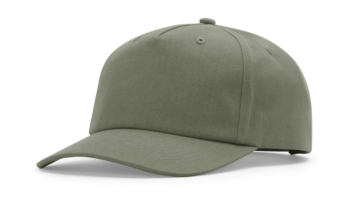 Richardson 356 5-Panel Gramps Cotton Twill Softsnap Closure OSFM