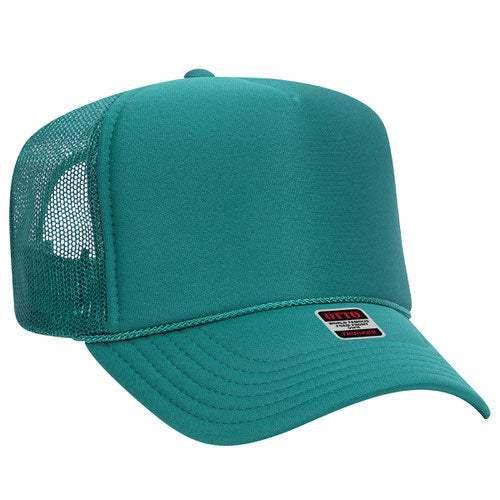 OTTO CAP 39-165 Foam Trucker Hat 5 Panel High Crown Trucker Cap - OSFM - OTTO 39