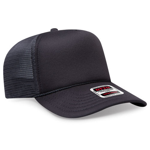 OTTO CAP® OTTO COMFY FIT® 39-167 - 5 Panel High Crown Mesh Back Trucker Hat OSFM