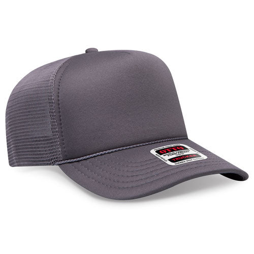 OTTO CAP® OTTO COMFY FIT® 39-167 - 5 Panel High Crown Mesh Back Trucker Hat OSFM