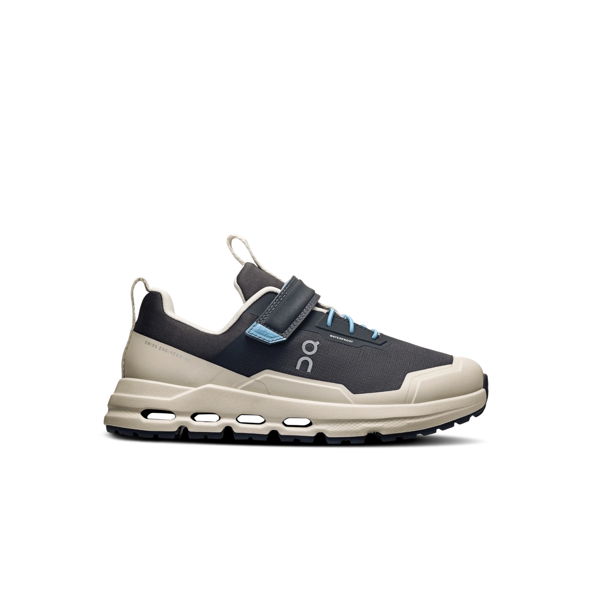 On Cloudhero Waterproof kids' ECLIPSE/PEARL