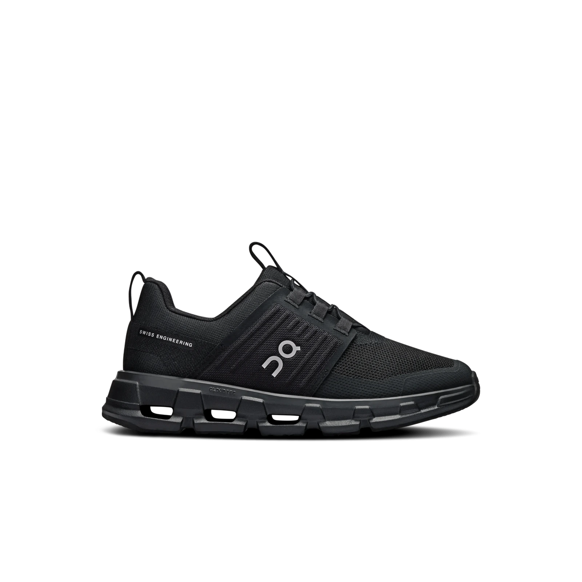 On Cloudswift Kids kids' ALL BLACK