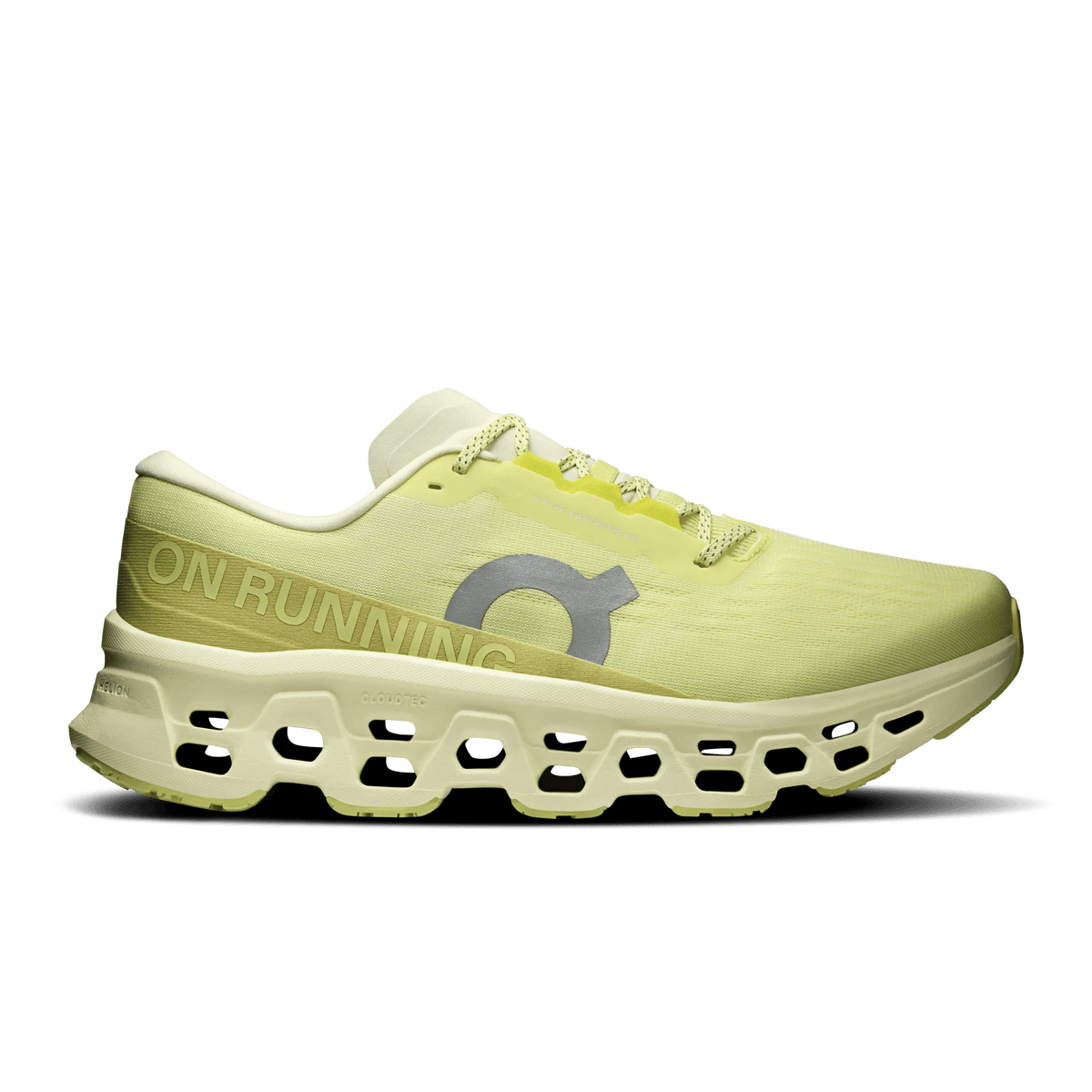 On Cloudmonster 3 Wide Men's shoe in Limelight / Seedling