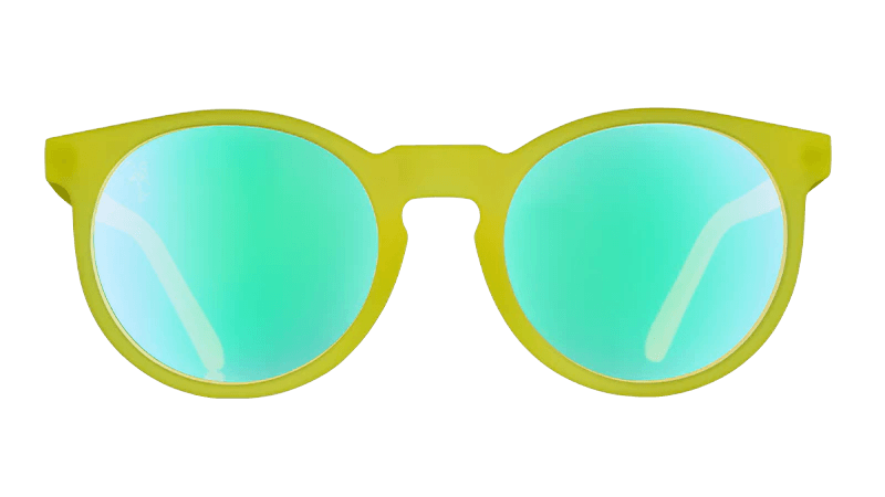Goodr Circle Gs Polarized Sunglasses – No-Slip, No-Bounce, UV400 Protection with Retro Round Frame for Running, Cycling & Everyday Wear