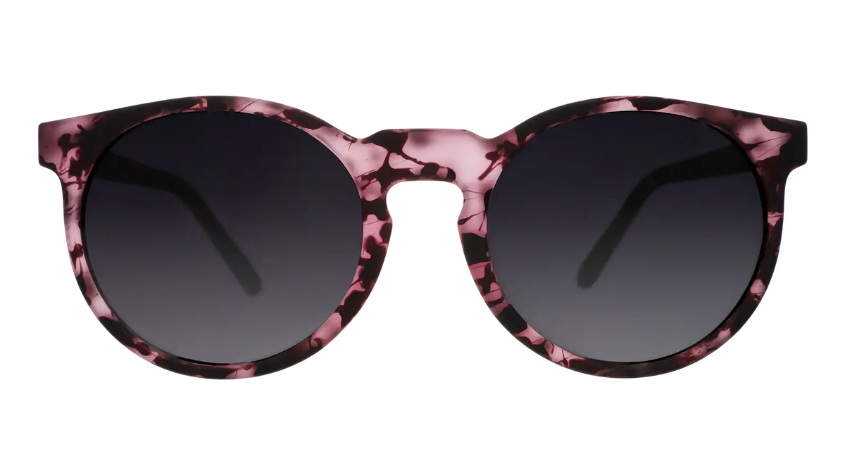 Goodr Circle Gs Polarized Sunglasses – No-Slip, No-Bounce, UV400 Protection with Retro Round Frame for Running, Cycling & Everyday Wear