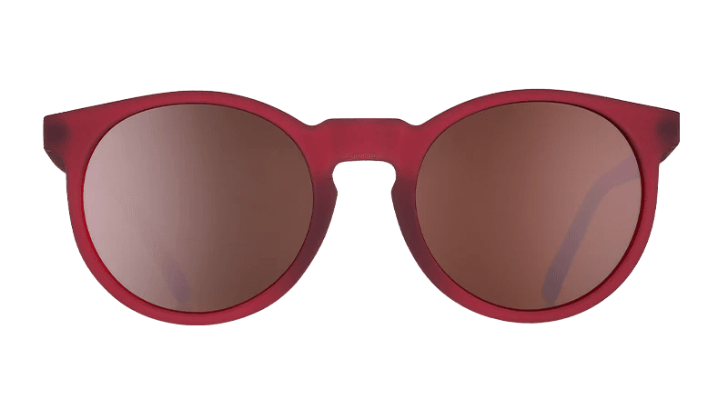 Goodr Circle Gs Polarized Sunglasses – No-Slip, No-Bounce, UV400 Protection with Retro Round Frame for Running, Cycling & Everyday Wear