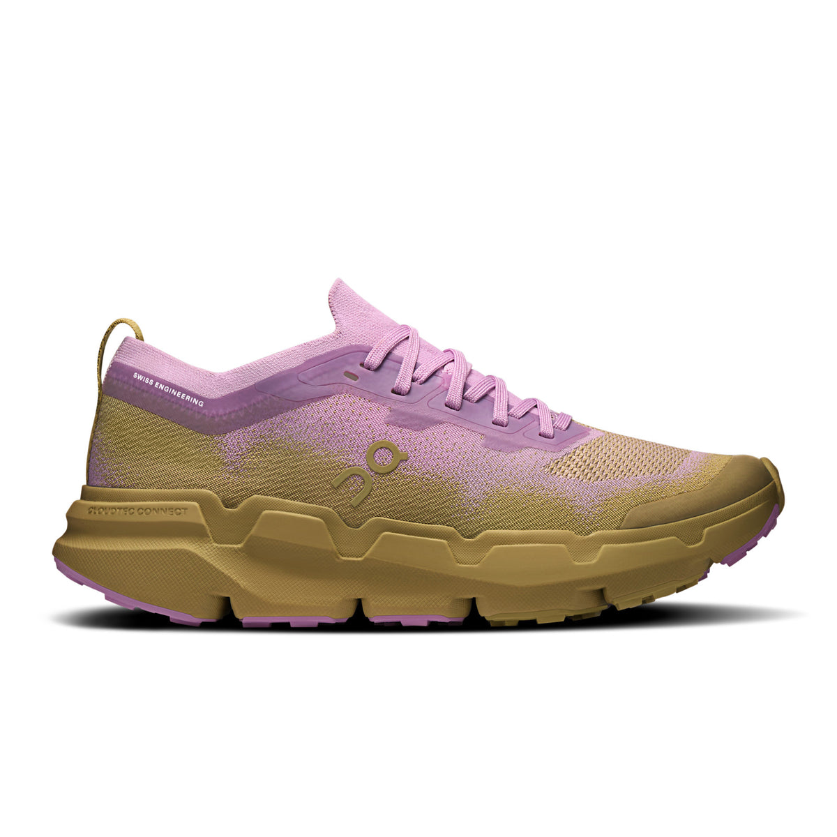 On Cloudsoma Women's trail running shoe in Sakura/Safari