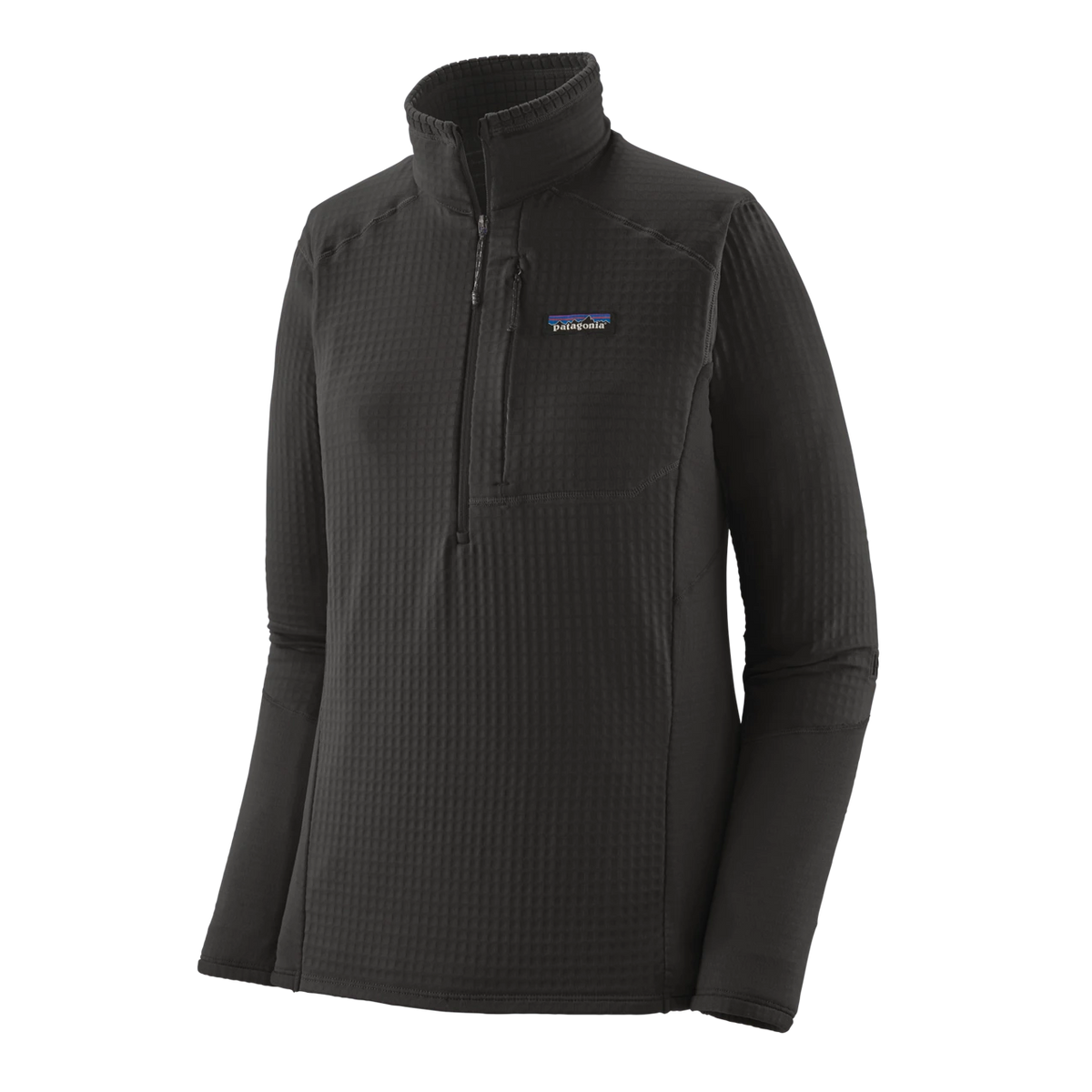 Patagonia R1 Pullover - BLACK W/BLACK