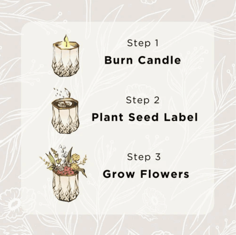 Hyggelight Candle - Edith - The Growing Candle