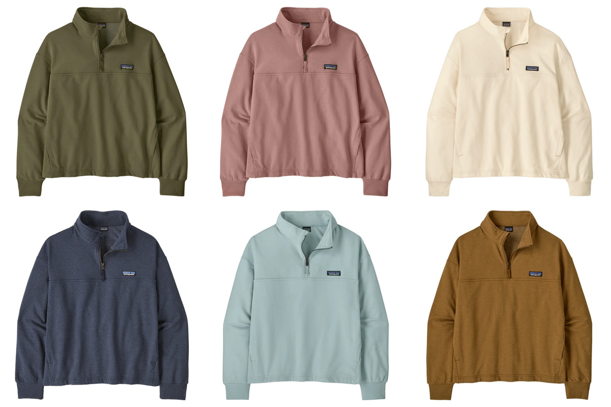 Patagonia Ahnya P/O Women's 42151 all colorways - Basin Green, Moonrise Taupe, Natural, Sunken Blue, Virtually Blue, Wolf Brown