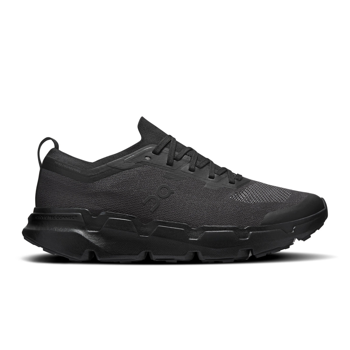 On Cloudsoma Men's trail running shoe in Black/Black