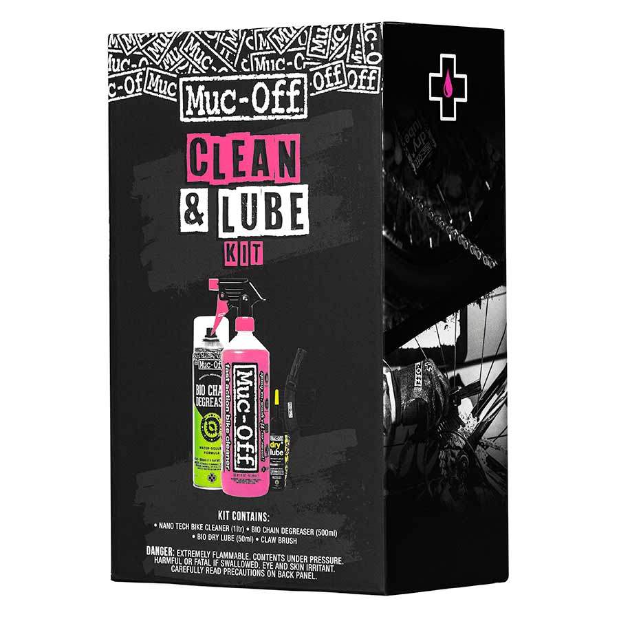 Muc-Off Clean & Lube Kit – Complete Bicycle Drivetrain Cleaning & Lubrication Set