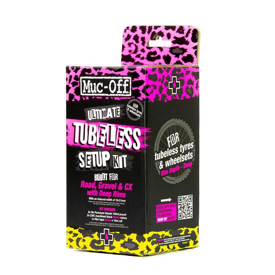 Muc-Off, Ultimate Tubeless Setup Kit Road 44mm
