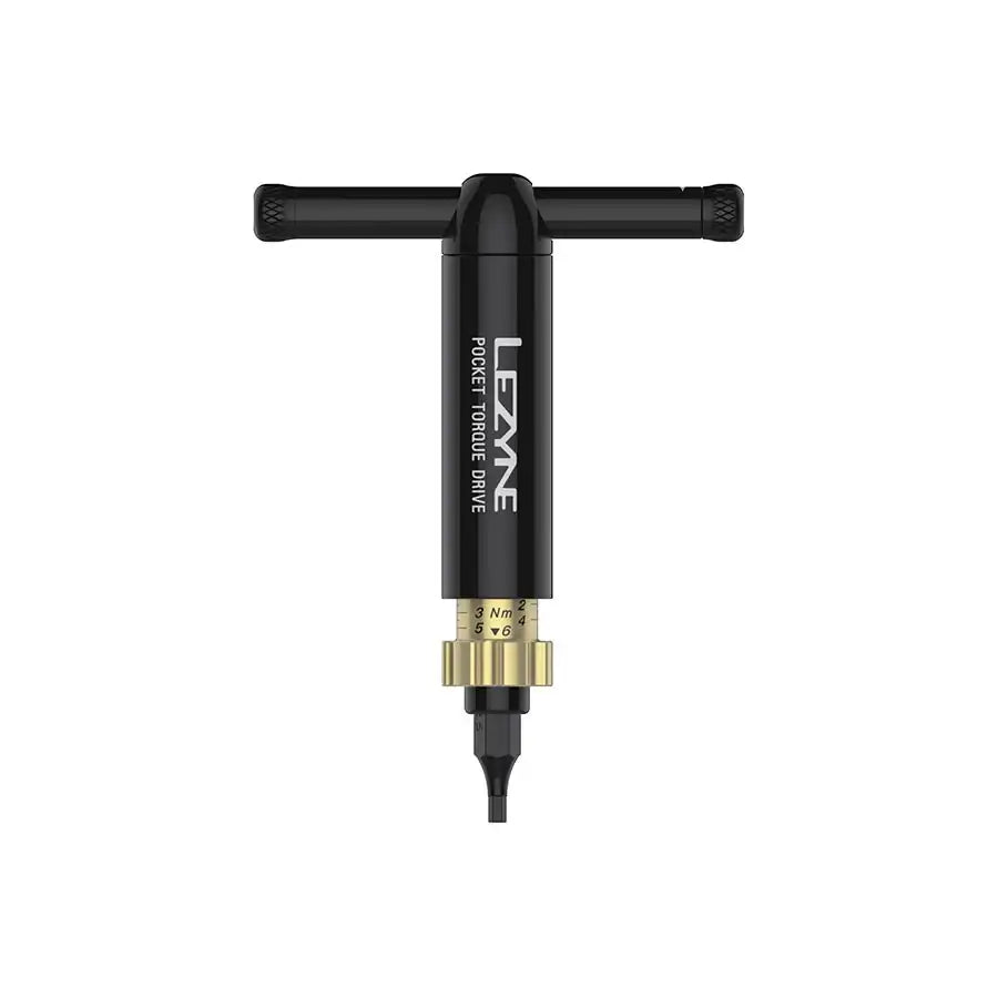 Lezyne, Pocket Torque Drive, Torque Wrench, : 1/4'' Hex, : Metric, : 2.5, 3, 4, 5, T20, T25