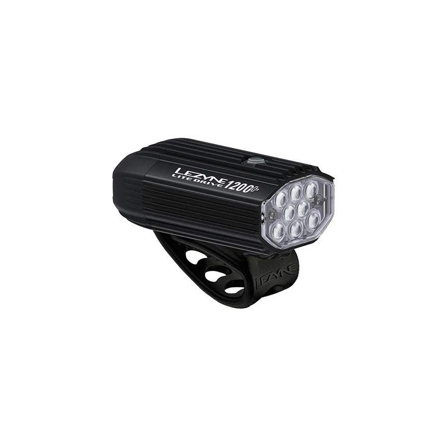 Lezyne, Lite Drive 1200+/ Strip Drive Pro 400+, Light, Set, Black
