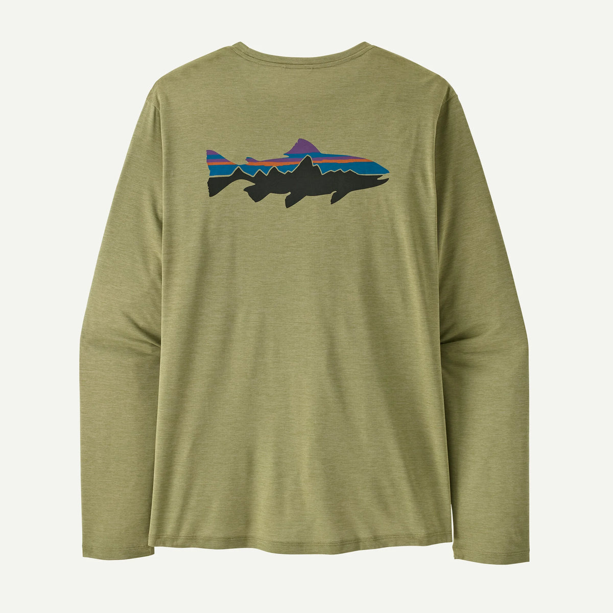 Patagonia L/S Cap Cool Daily Shirt - Fitz Roy Trout - Men's