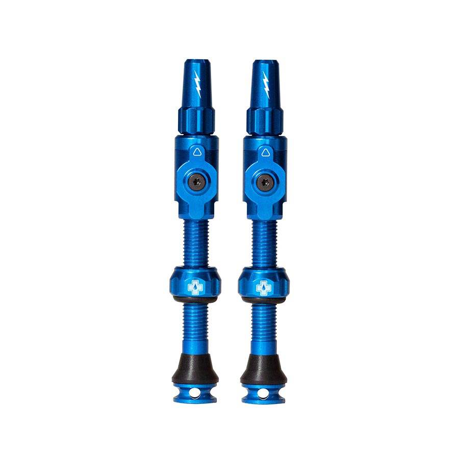 Muc-Off, Big Bore Lite Small, Tubeless Valve, Presta, 30mm, Black, Pair