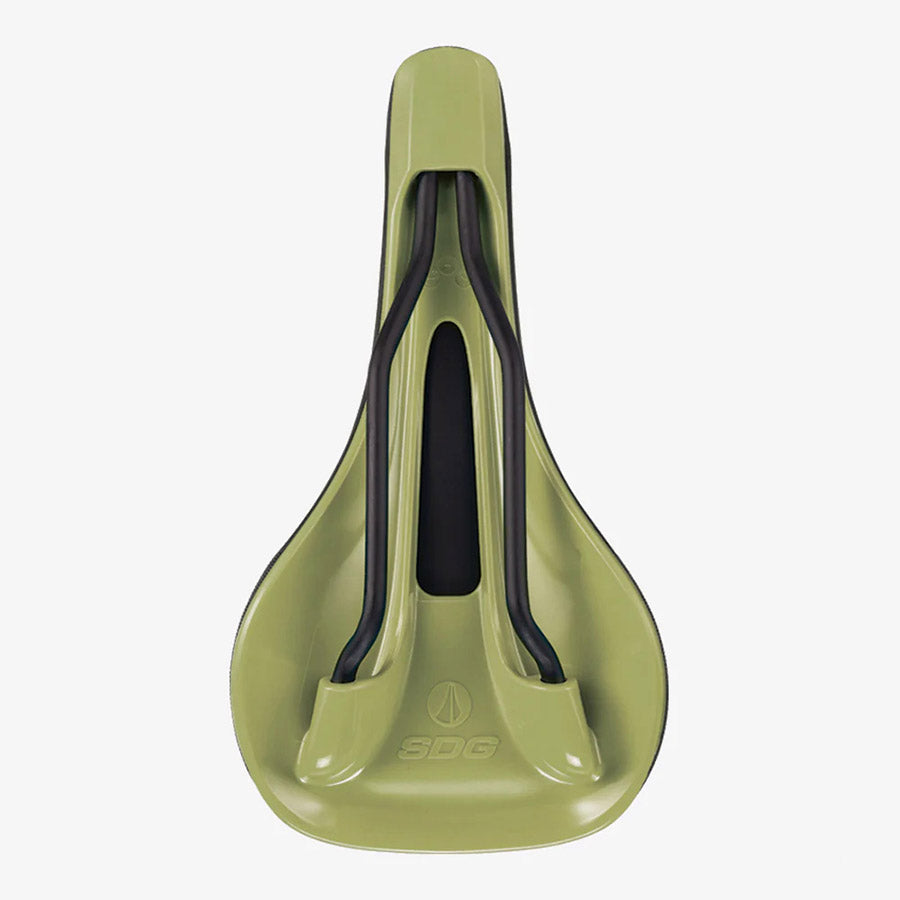 SDG Components, Bel-Air V3 Lux-Alloy, Saddle, 260 x 140mm, Unisex, 236g, Black/Olive