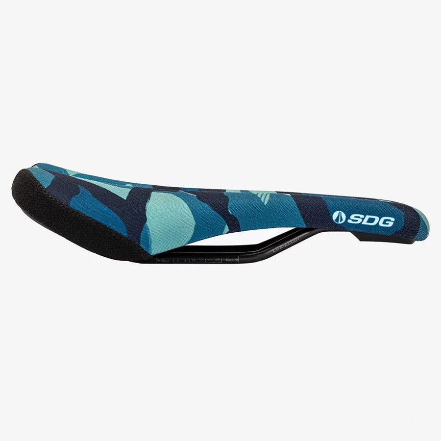 SDG Components, Bel-Air V3 Lux-Alloy, Saddle, 260 x 140mm, Unisex, 236g, Black/Olive