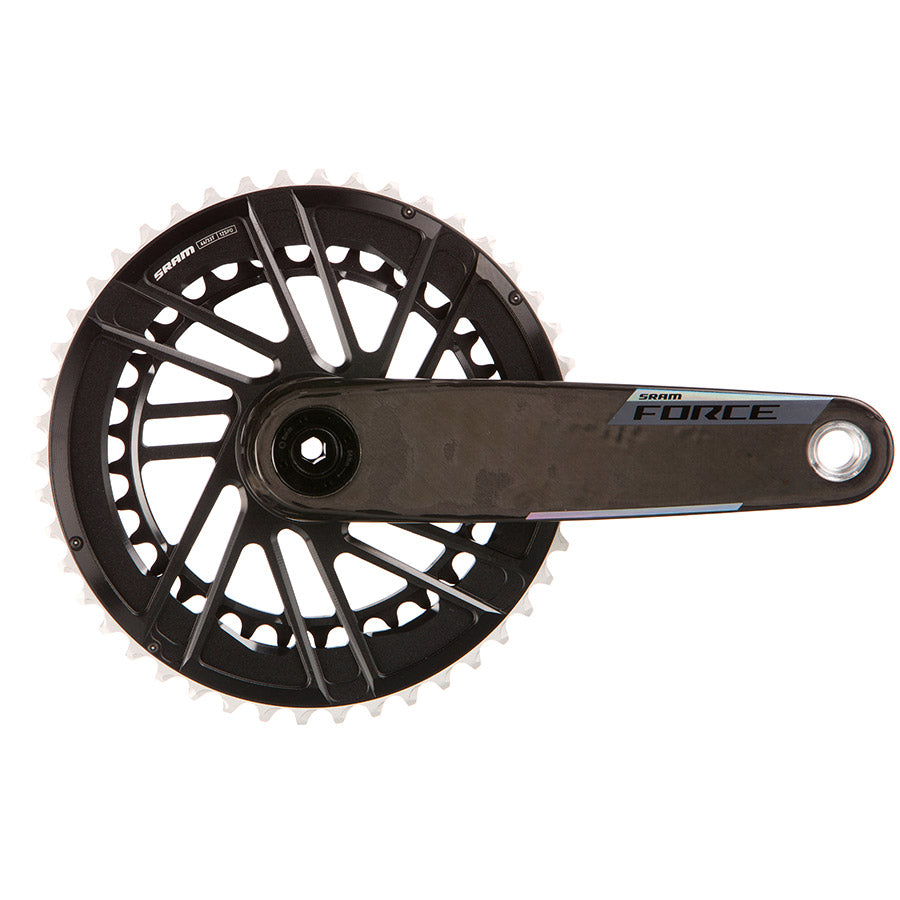 SRAM Force 2x E1 Crankset - Speed: 12 - Spindle: 28.99mm - BCD: Direct Mount SRAM 8 Bolt, 46/33