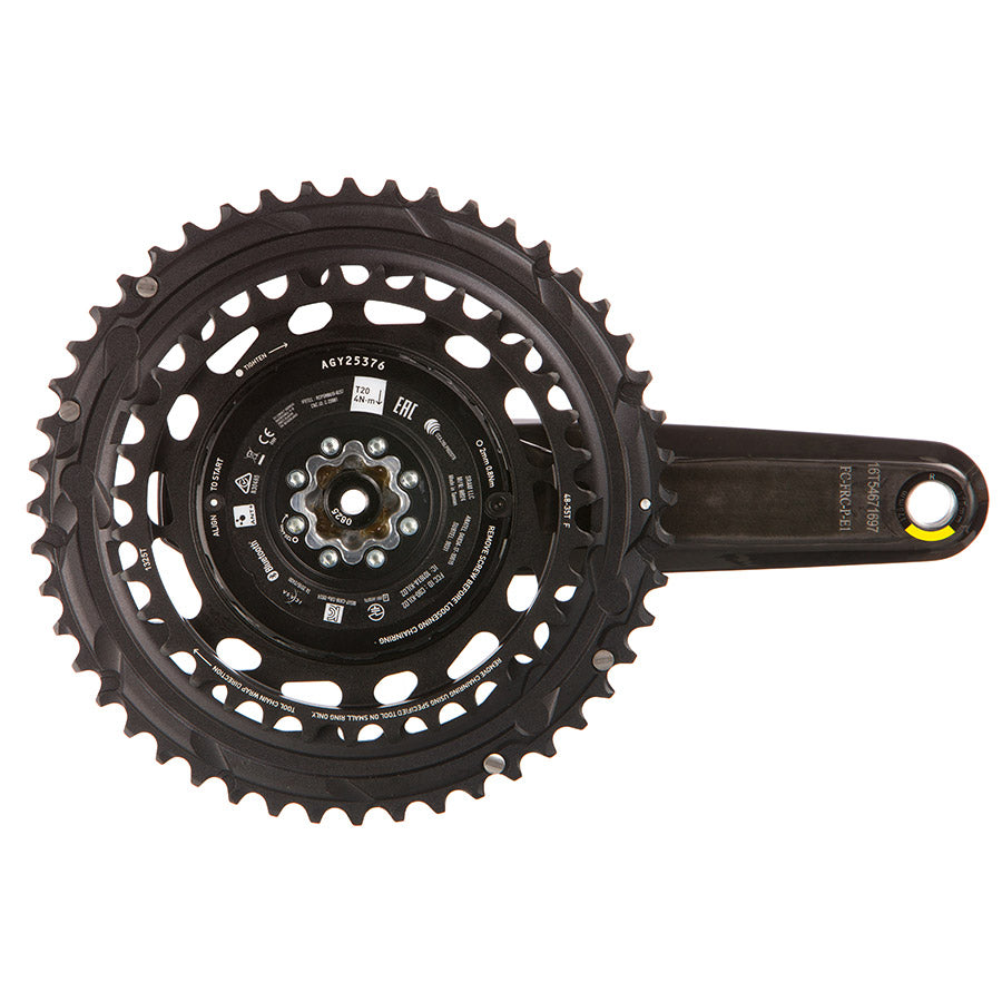 SRAM Force 2x Powermeter E1 Power Meter Crankset - Speed: 12 - Spindle: 28.99mm