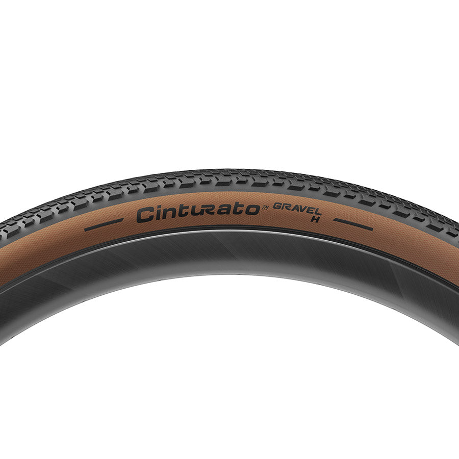 Pirelli, Cinturato Gravel H HP-Line, Gravel Tire, 700x40C, Folding, Tubeless Ready, SmartEVO GR, ProWALL Gravel