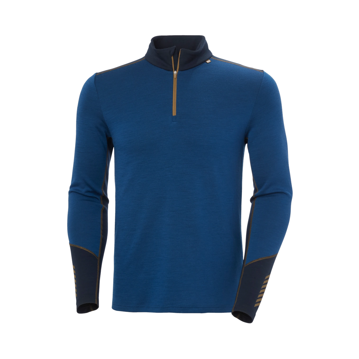 Helly Hansen Lifa Merino Midweight 1/2 Zip Base Layer - Men's - Dark Blue