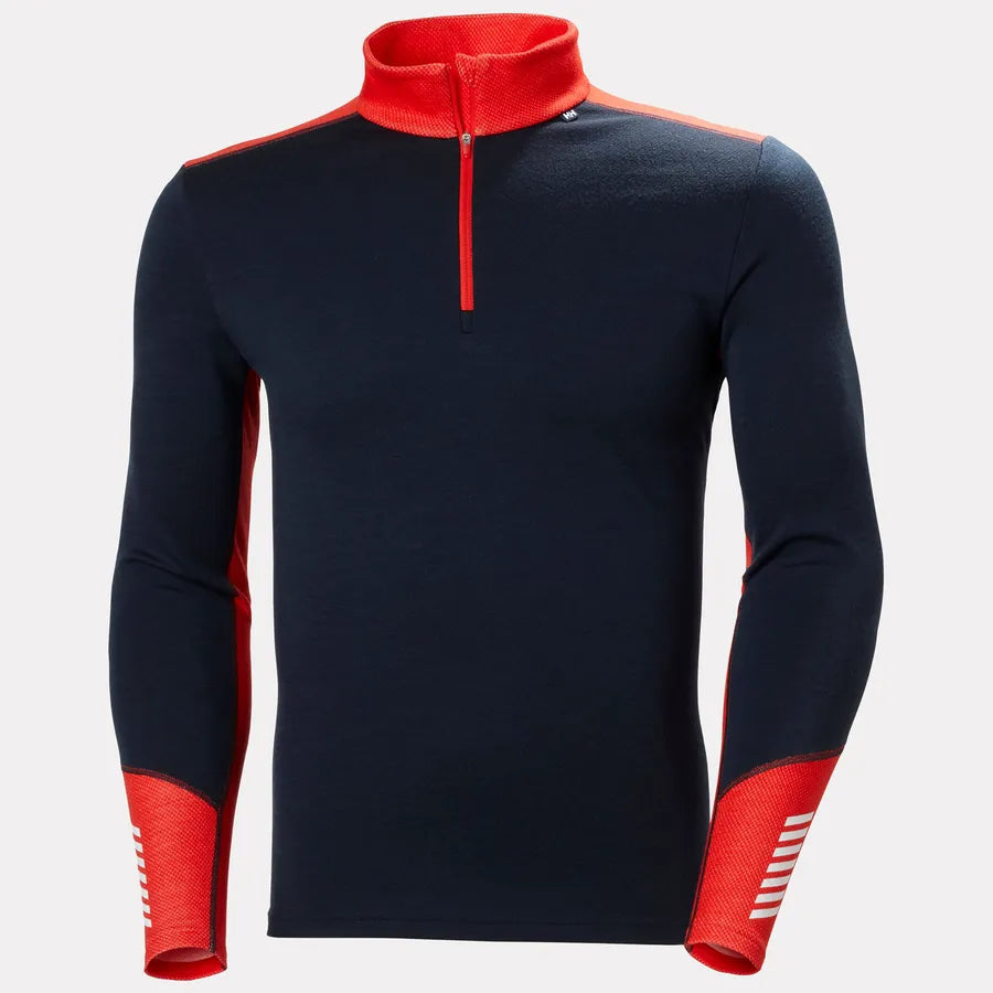 Helly Hansen Lifa Merino Midweight 1/2 Zip Base Layer - Men's
