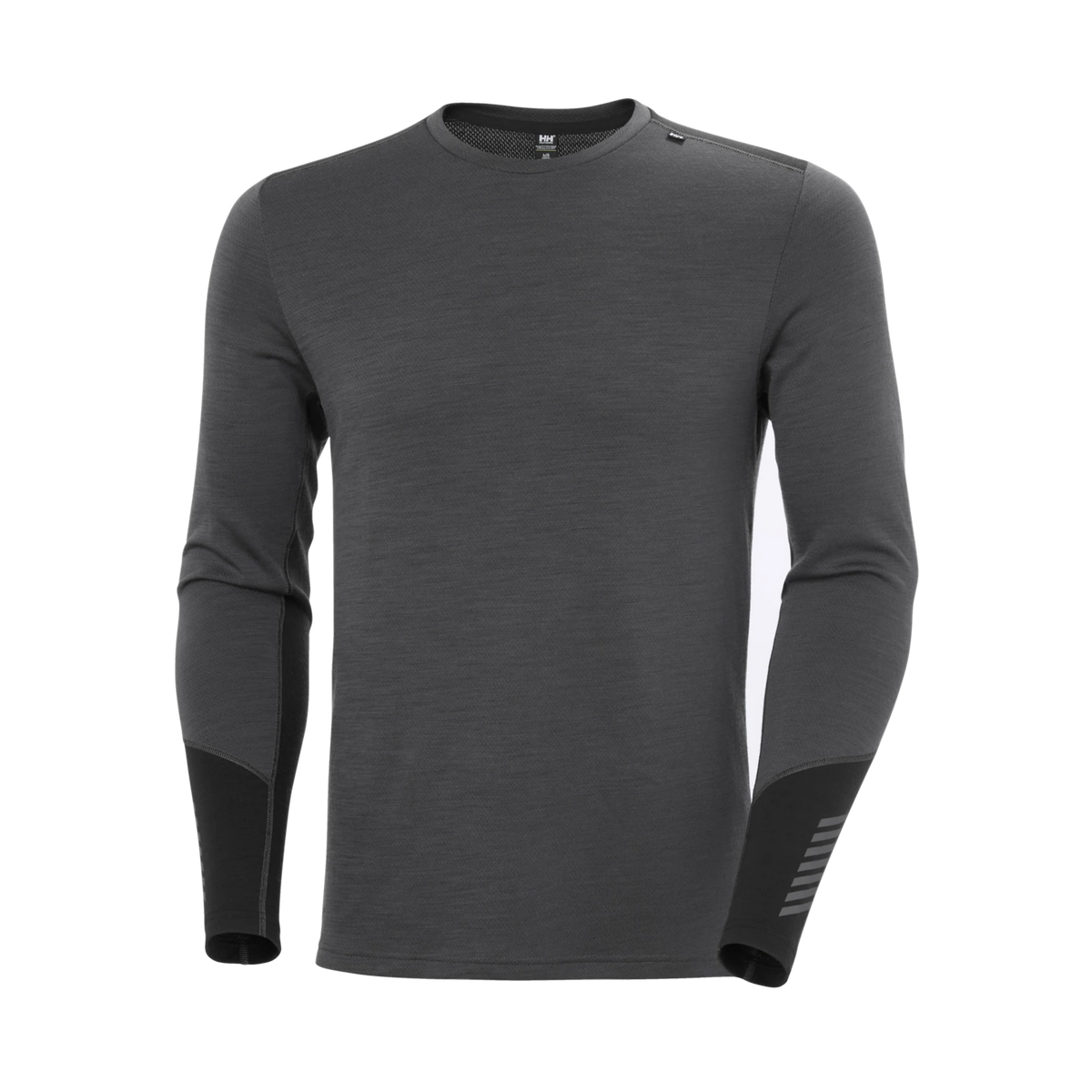 Helly Hansen Lifa Merino Midweight Crew - Men's - Thunder Grey
