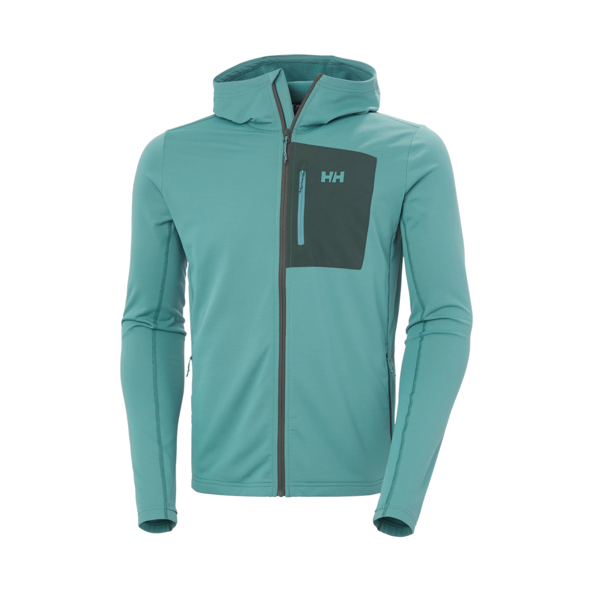Helly Hansen Versalite Hooded Fleece Jacket - Men's - Opal Green