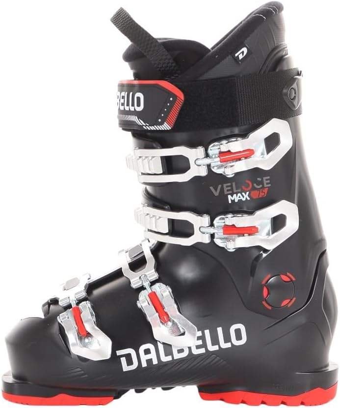 【新品・未使用】DALBELLO MAX75 25/25.5cm Dalbello Veloce Max 75 Mens Ski Boots 2025 – Black/Black | Premium