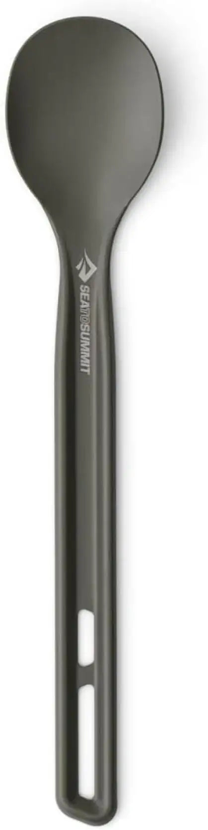 Sea to Summit Frontier Long Handle Utensil – Lightweight Hard-Anodized Aluminum Spoon with Stackable Design and Semi-Polished Food Contact Surface