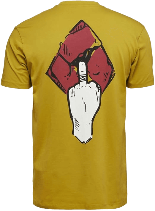 Black Diamond Men's Mono Pocket Tee | Casual and Comfortable Shirt with Utility Pocket for Everyday Wear