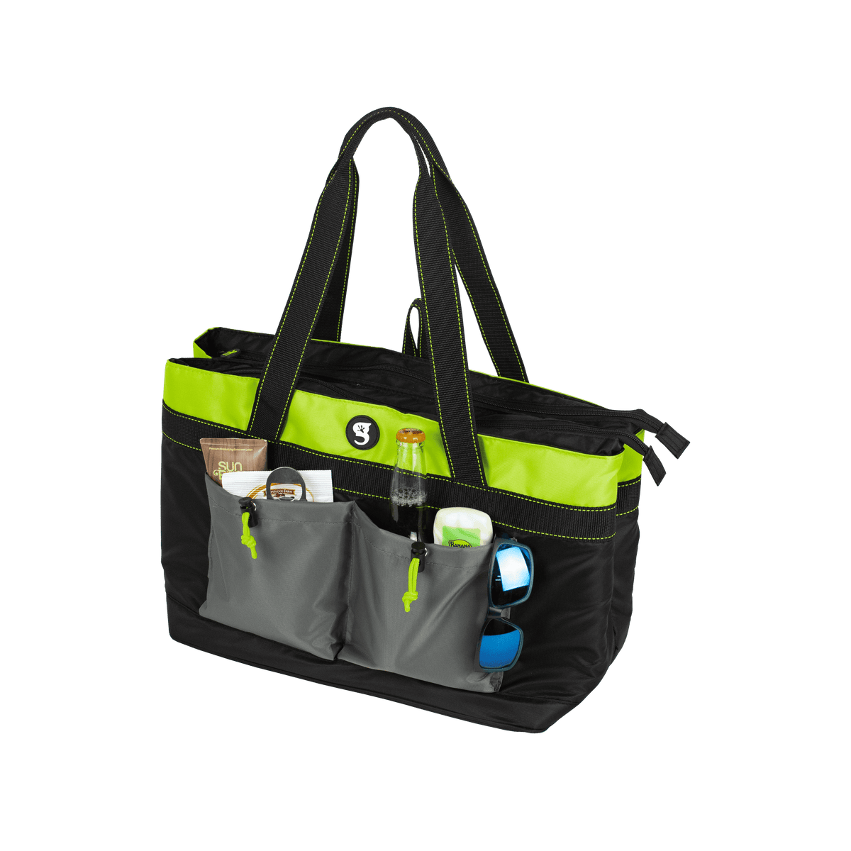 Gecko 2 Compartment Tote Cooler - Gecko - Ridge & River