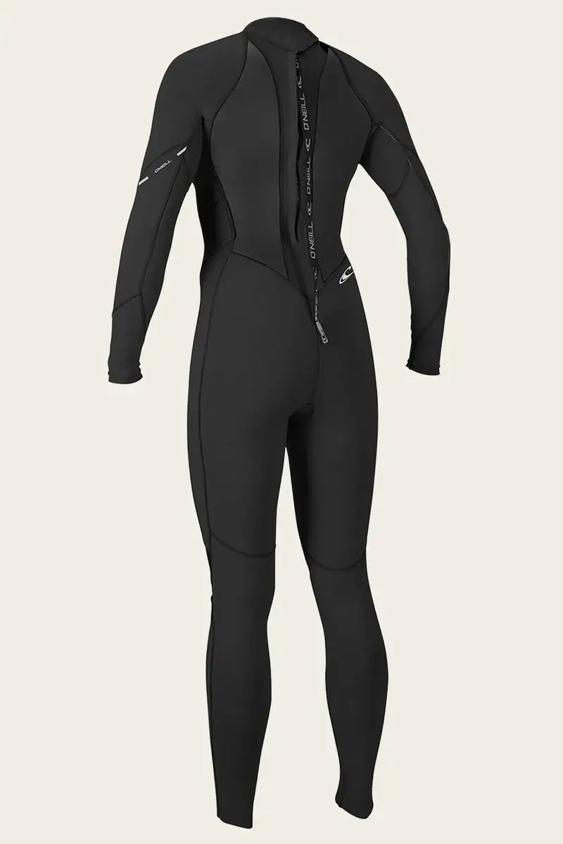 O'Neill Bahia 3/2MM Back Zip Full Women's Wetsuit – Flexible, Warm, and Durable for Surfing & Water Sports