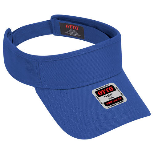 OTTO CAP® 60-263 Sun Visor – Adjustable Cotton Twill Visor OSFM