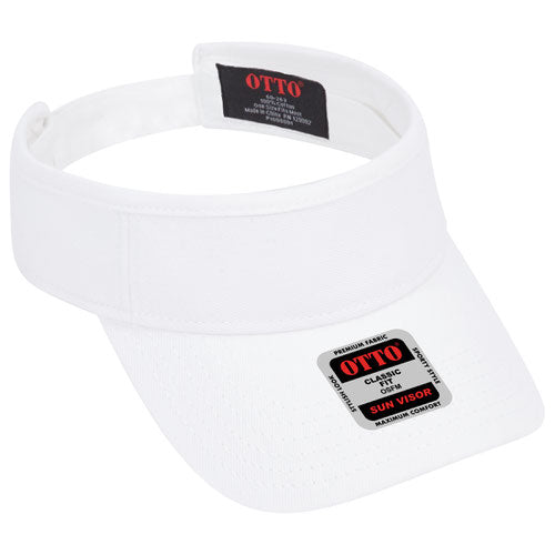 OTTO CAP® 60-263 Sun Visor – Adjustable Cotton Twill Visor OSFM