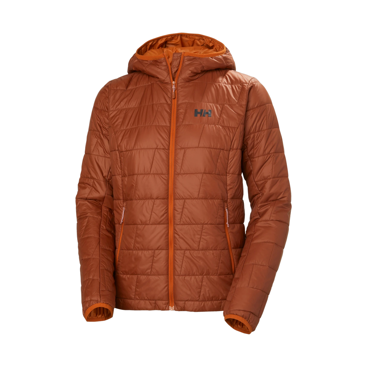 Helly Hansen Women's Hooded Lifaloft Insulated Jacket - Iron Oxide