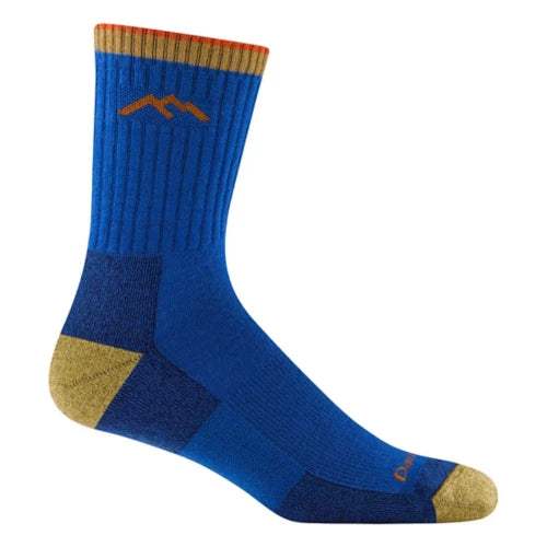 Darn Tough 1466 Hiker Micro Crew Midweight Socks - Men's - Durable Merino Wool, Moisture-Wicking, Arch Support for Thru-Hiking