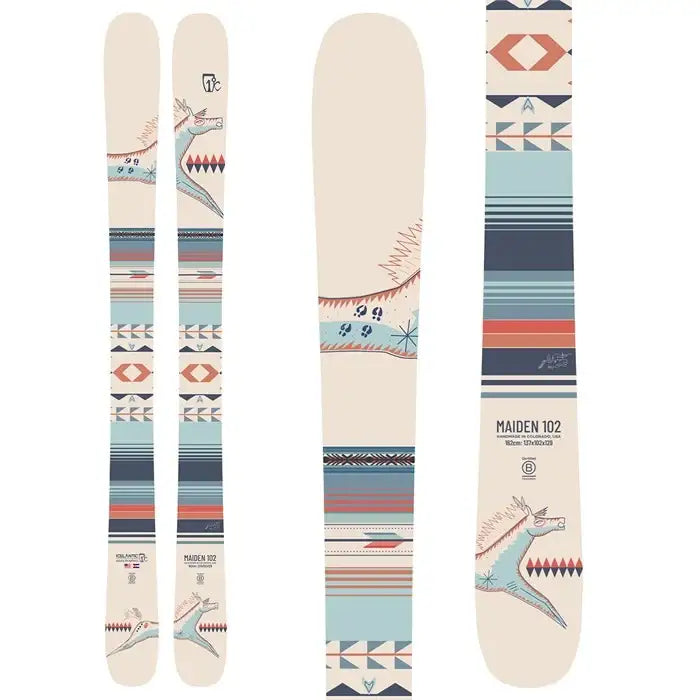 Icelantic Maiden 102 Skis – Women’s All-Mountain Freeride