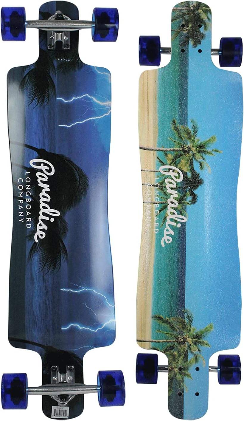 Keystone Skate Paradise Pintail Storm – Sleek, High-Performance Pintail Longboard for Carving & Cruising